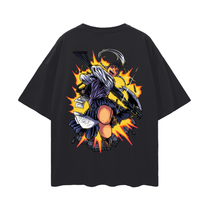 Nao Toramaru Oversized Anime T-Shirt (Back Print)