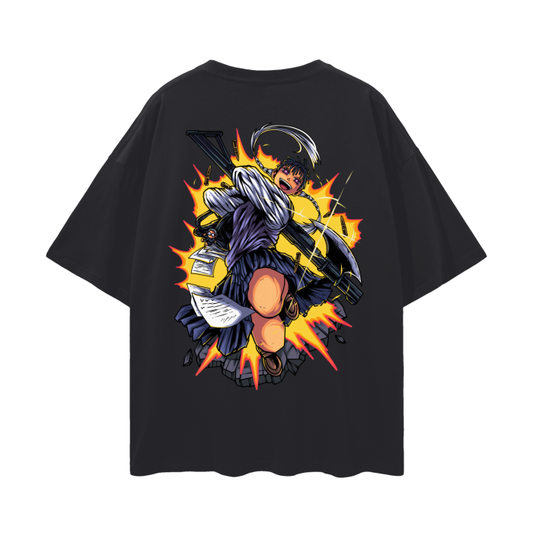 Nao Toramaru Oversized Anime T-Shirt (Back Print)
