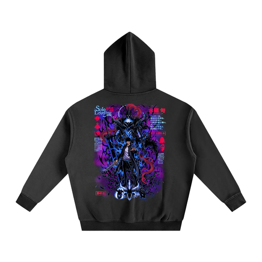 Jinwoo Shadow Monarch Fleece Hoodie