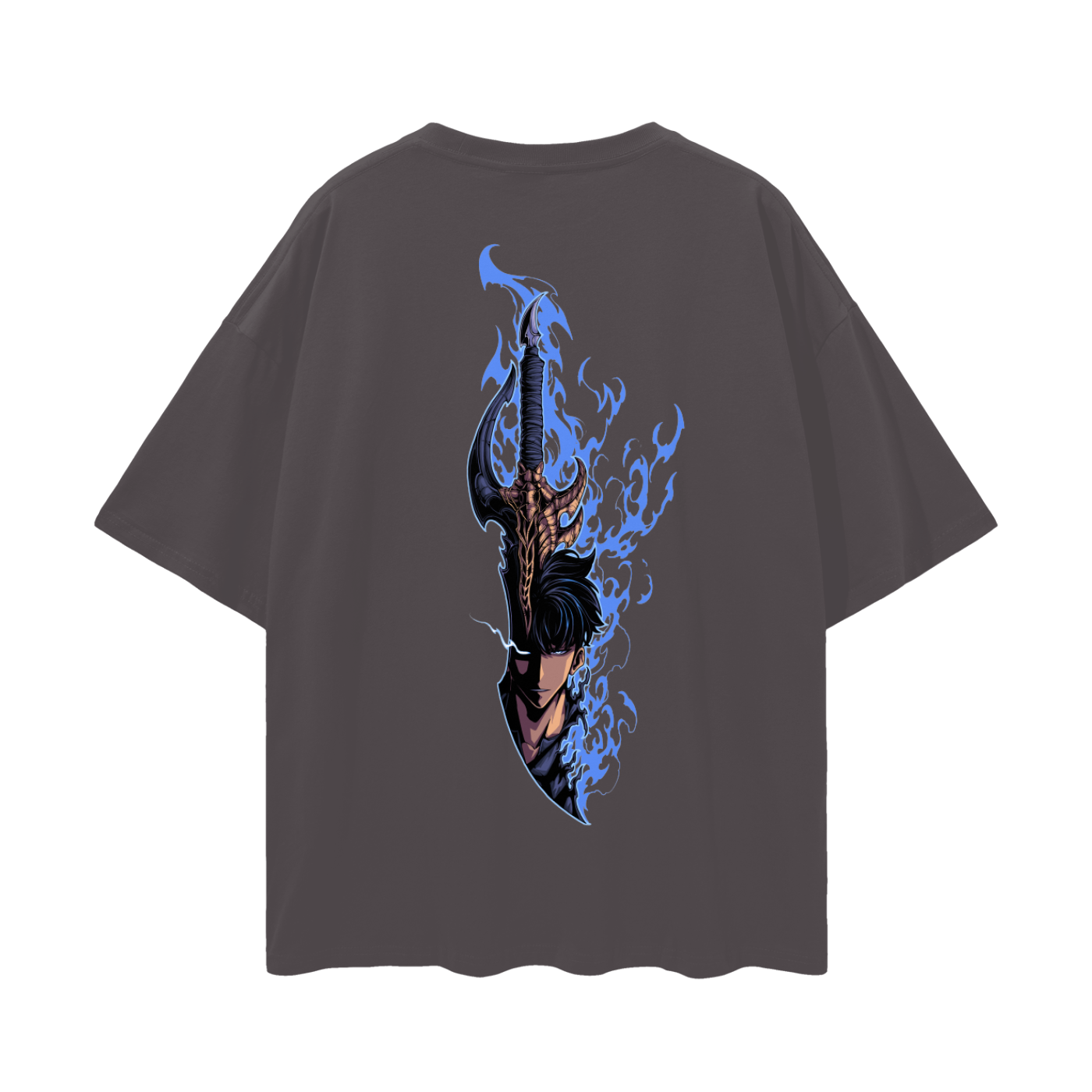 Kasaka's Venoms Fang Oversized Anime T-Shirt (Back Print)