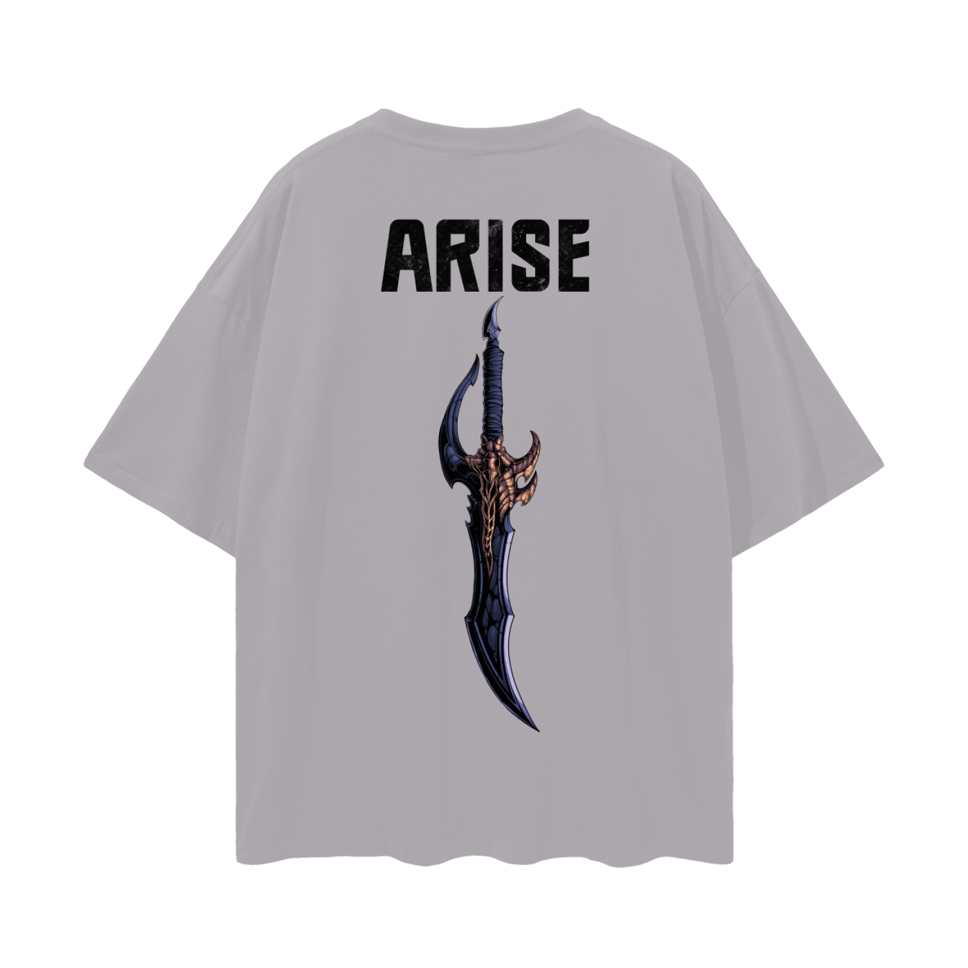 ARISE Oversized Anime T-Shirt (Back Print)