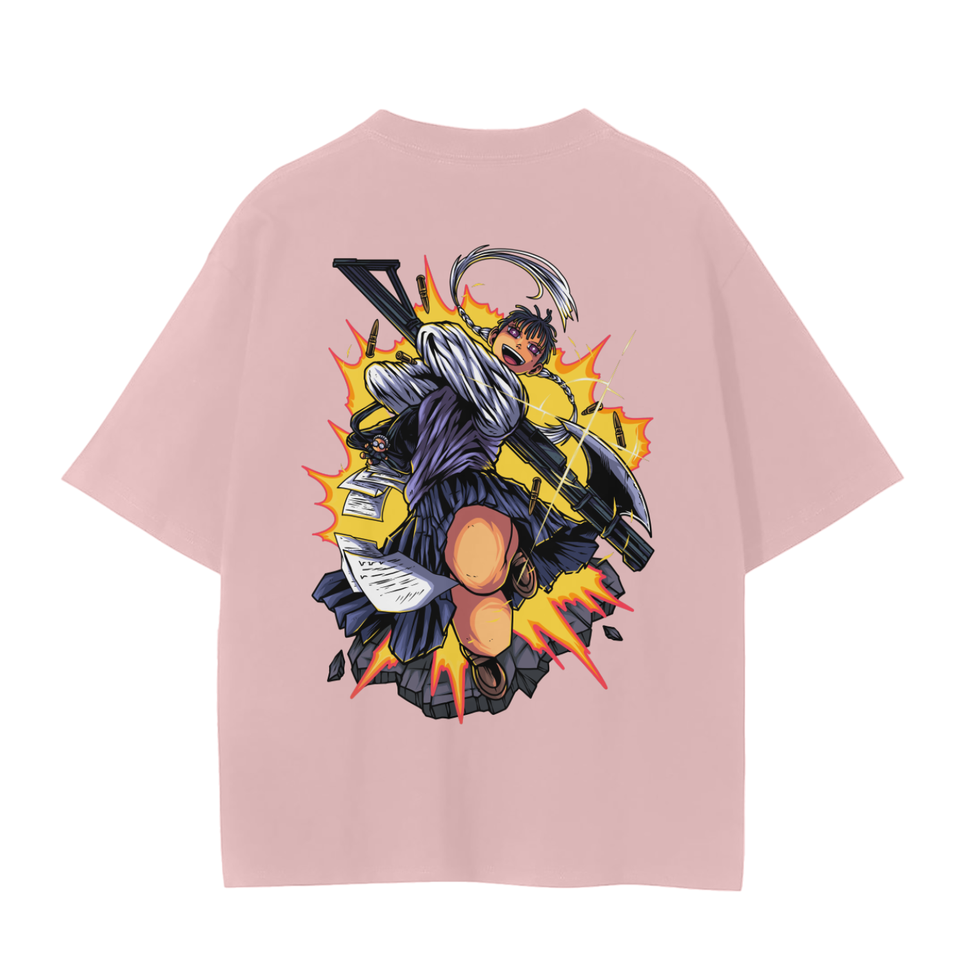 Nao Toramaru Classic Anime T-Shirt (Back Print)