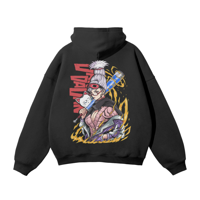 Seiko Ayase Oversized Fleece Hoodie (Back Print)