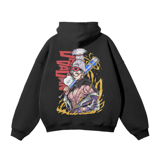 Seiko Ayase Oversized Fleece Hoodie (Back Print)