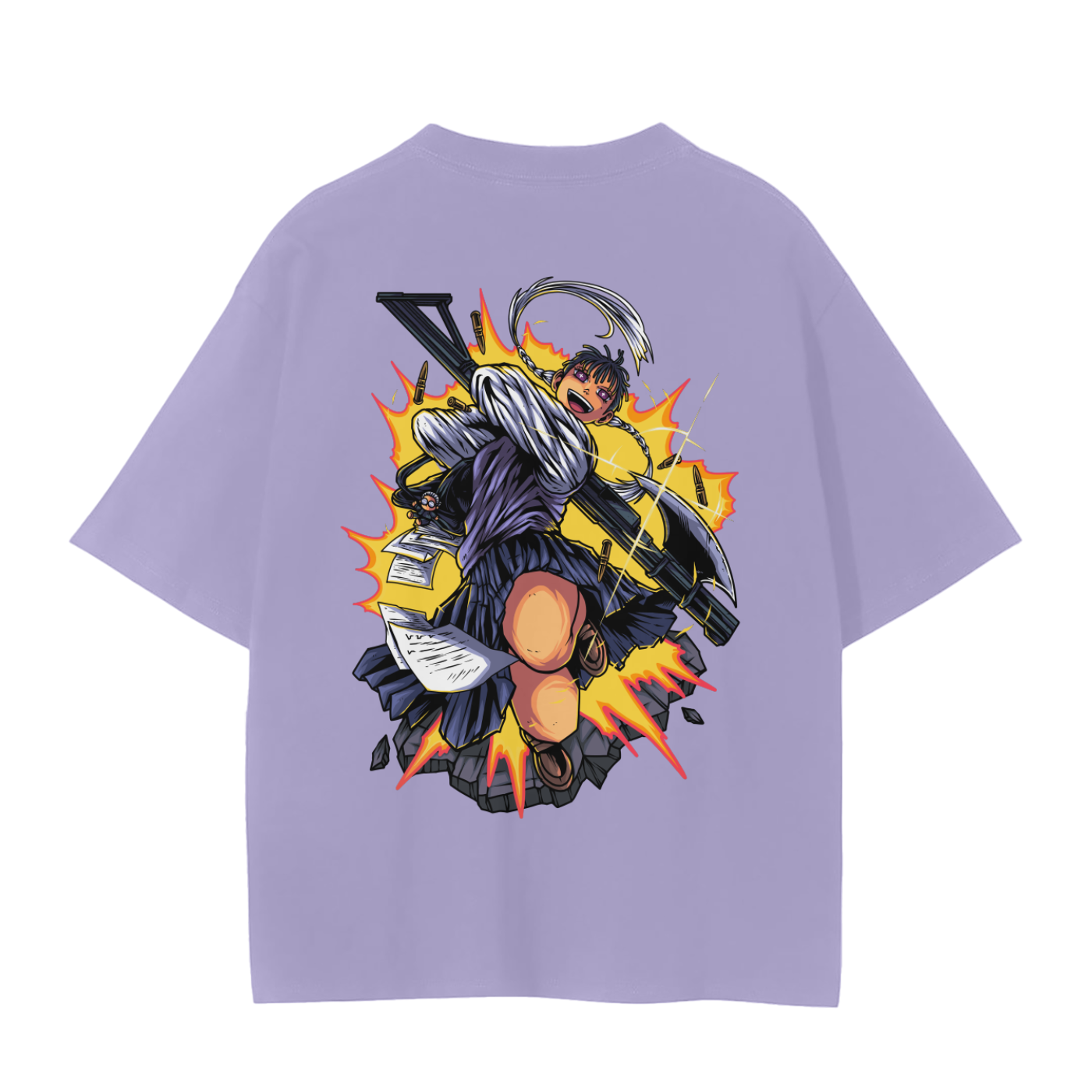 Nao Toramaru Classic Anime T-Shirt (Back Print)
