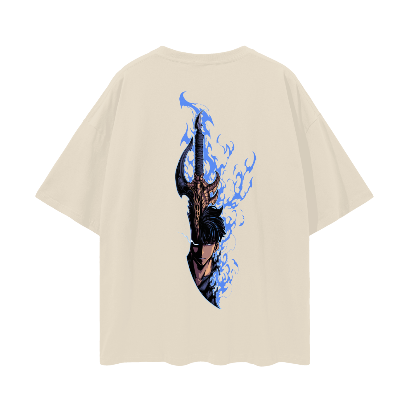 Kasaka's Venoms Fang Oversized Anime T-Shirt (Back Print)