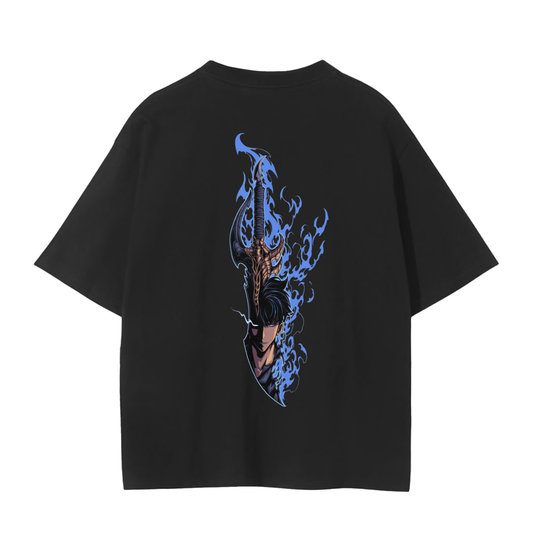 Kasaka's Venoms Fang Classic Anime T-Shirt (Back Print)
