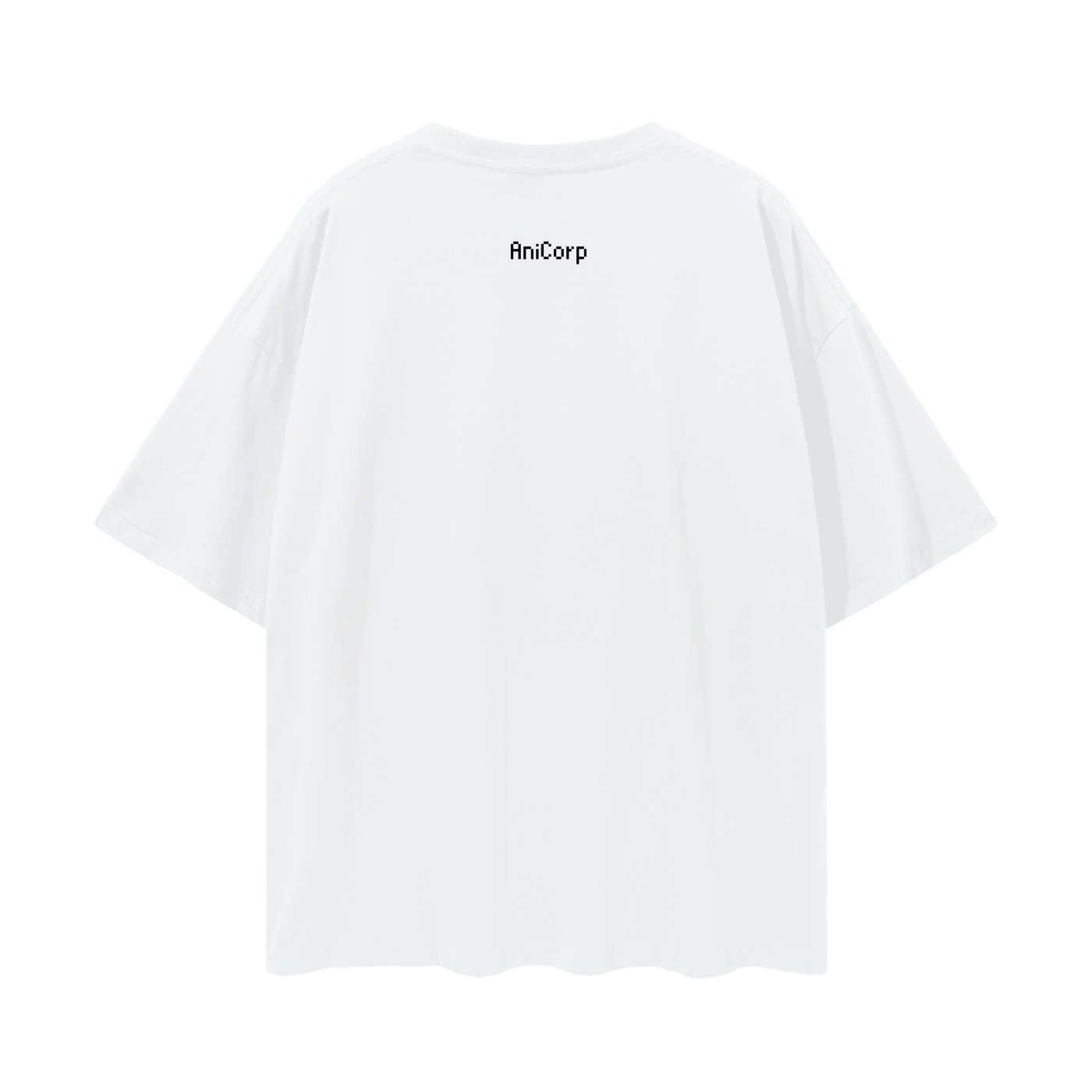 Jinwoo Shadow Monarch Oversized Anime T-Shirt White (Front Print)
