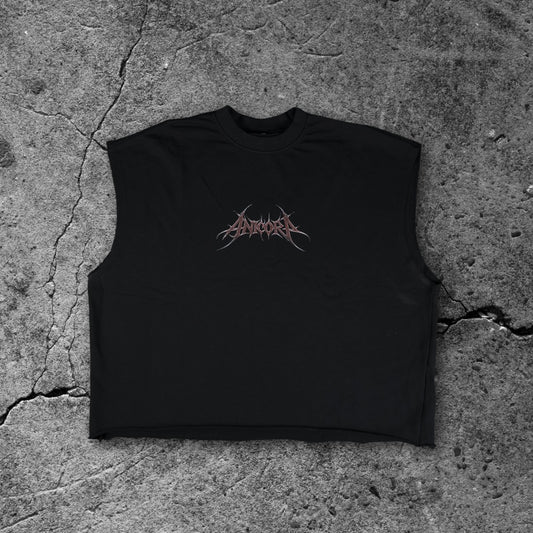 Guts Boxy French Terry Cutoff