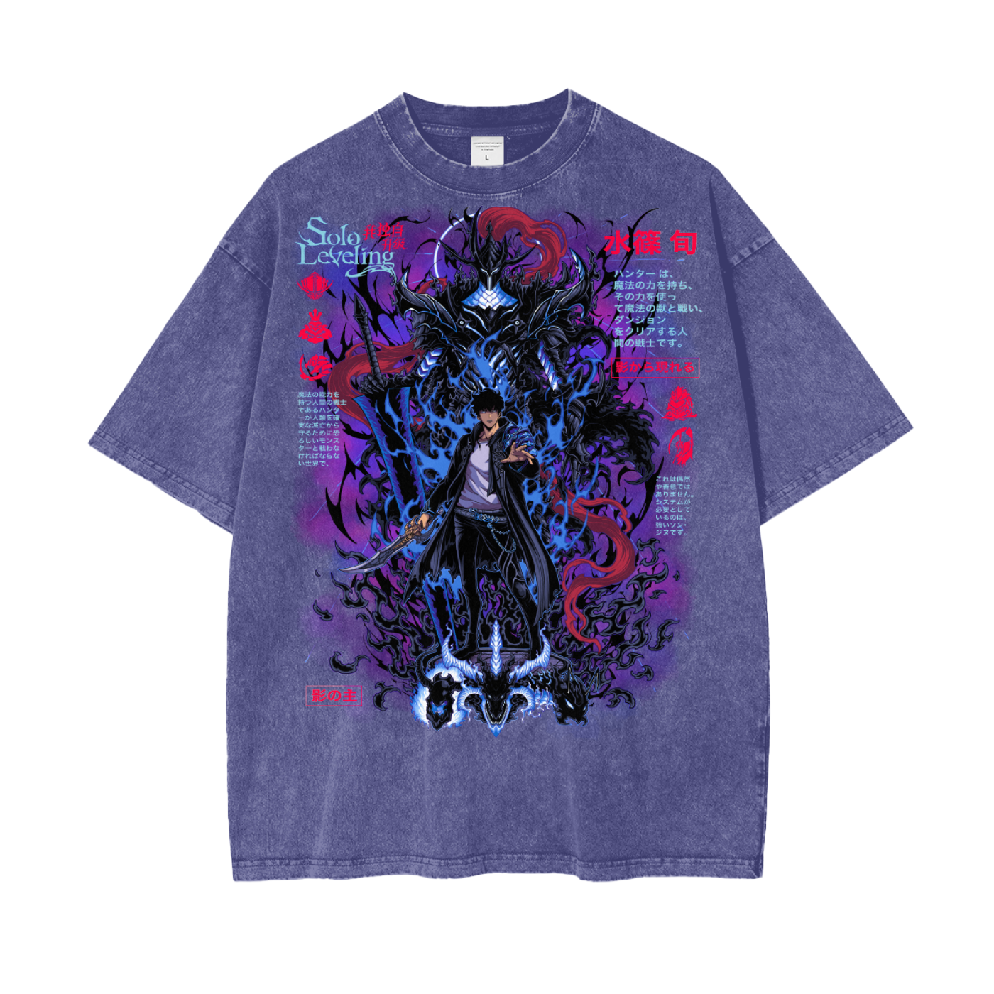 Solo Leveling Acid Wash