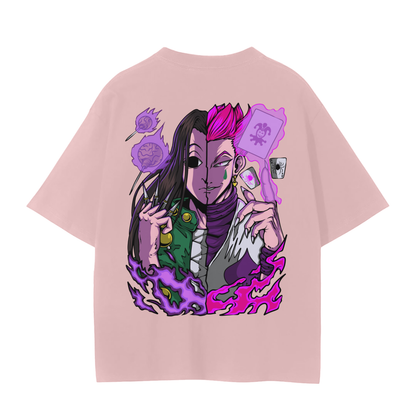 Illumi and Hisoka Classic Anime T-Shirt (Back Print)