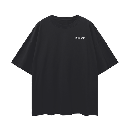 Jinwoo Shadow Monarch Oversized Anime T-Shirt (Back Print)