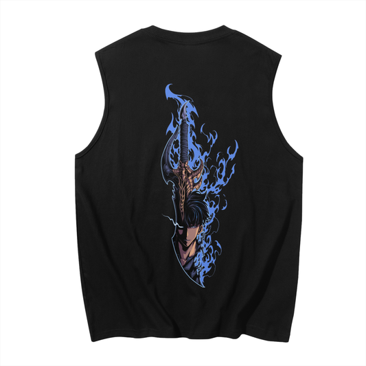 Kasaka's Venoms Fang Sleeveless Tank Top (Back Print)
