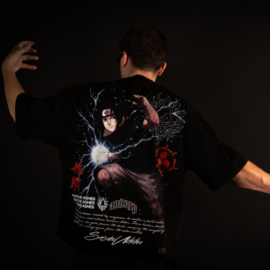 Sasuke The Revenger Box Cut Tee