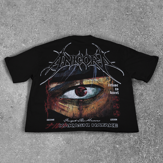 Kakashi of the Sharingan Box Cut Tee
