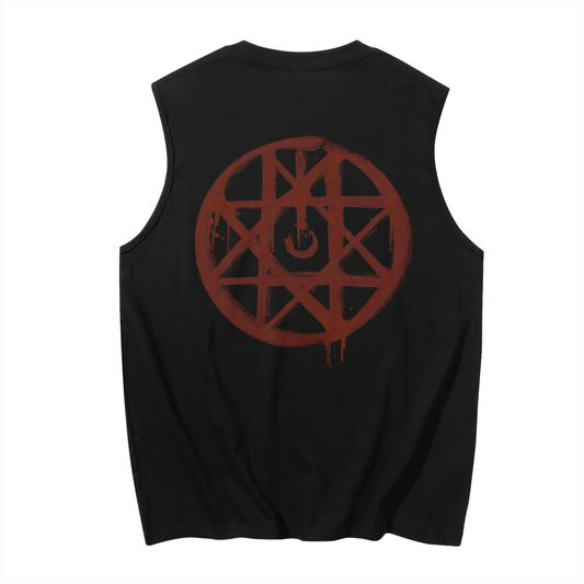 sleeveless tank top,gymwear,fmab