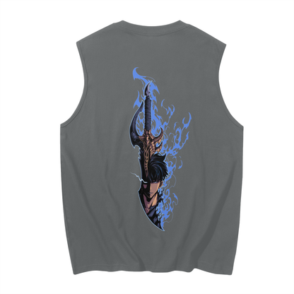 Kasaka's Venoms Fang Sleeveless Tank Top (Back Print)