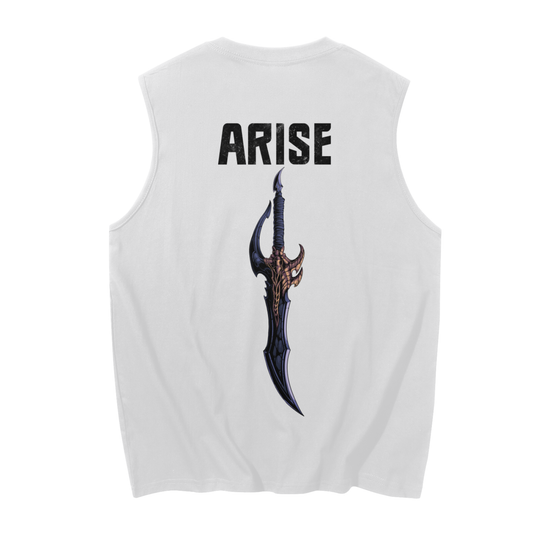 ARISE Sleeveless Tank Top (Back Print)